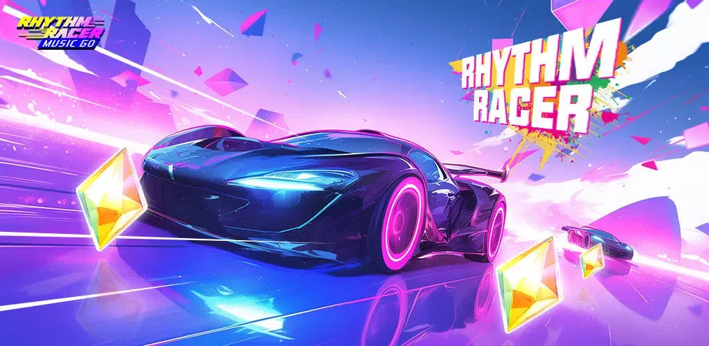 Capturas de tela do Rhythm Racer