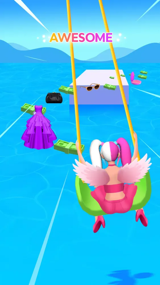Zrzuty ekranu Money Rush: Music Race 3D