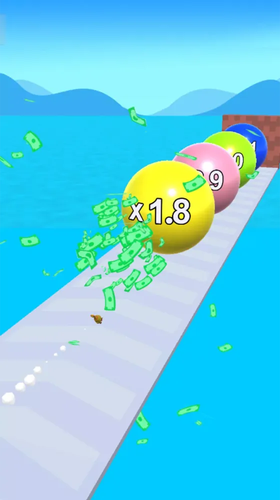 Zrzuty ekranu Money Rush: Music Race 3D