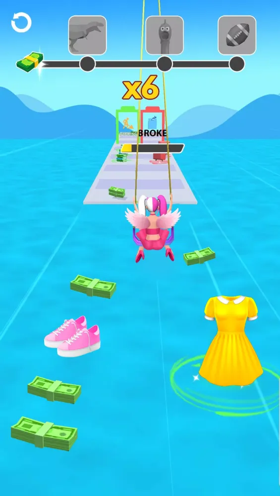 Zrzuty ekranu Money Rush: Music Race 3D