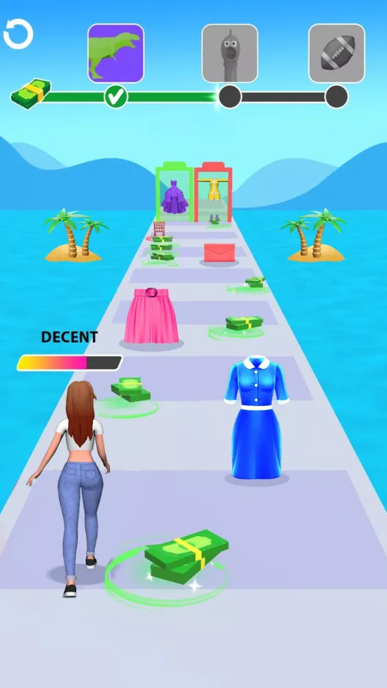 Zrzuty ekranu Money Rush: Music Race 3D