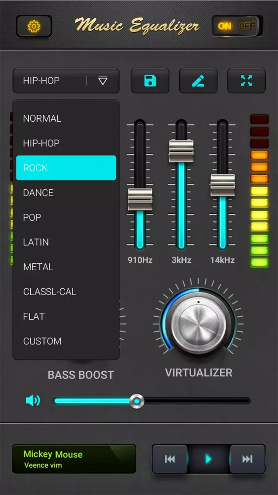 Captures d'écran de Equalizer - Music Bass Booster