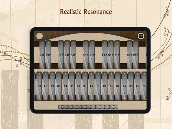 Captures d'écran de Vibraphone Symphony iPad 