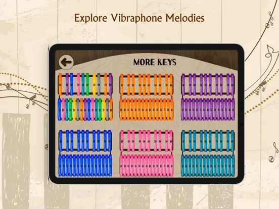 Captures d'écran de Vibraphone Symphony iPad 