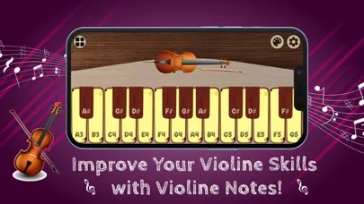 Screenshot di Violin Notes Pro