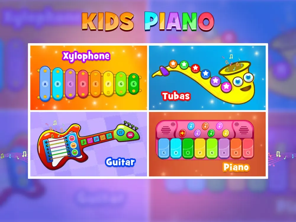 Скриншоты Piano Kids Game iPad 