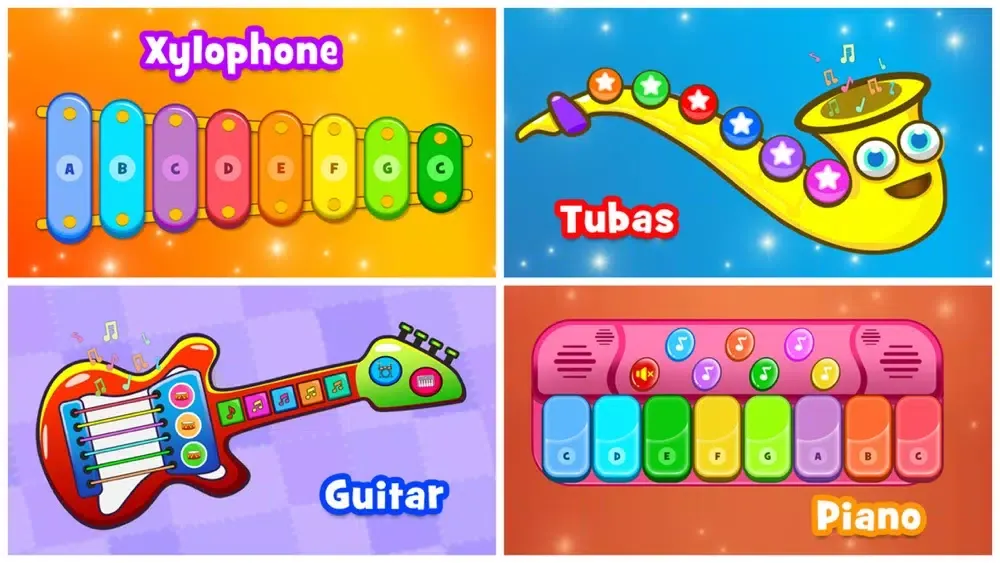 Скриншоты Piano Kids Game