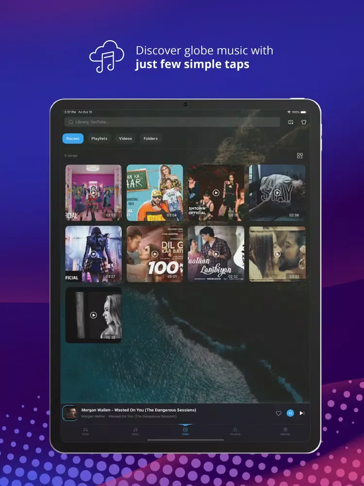 Zrzuty ekranu Musi - Music Podcast Streaming iPad 
