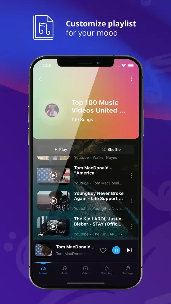 Zrzuty ekranu Musi - Music Podcast Streaming