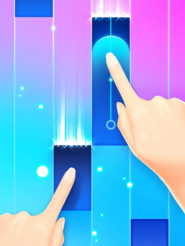 Capturas de pantalla de Piano White Go! iPad 
