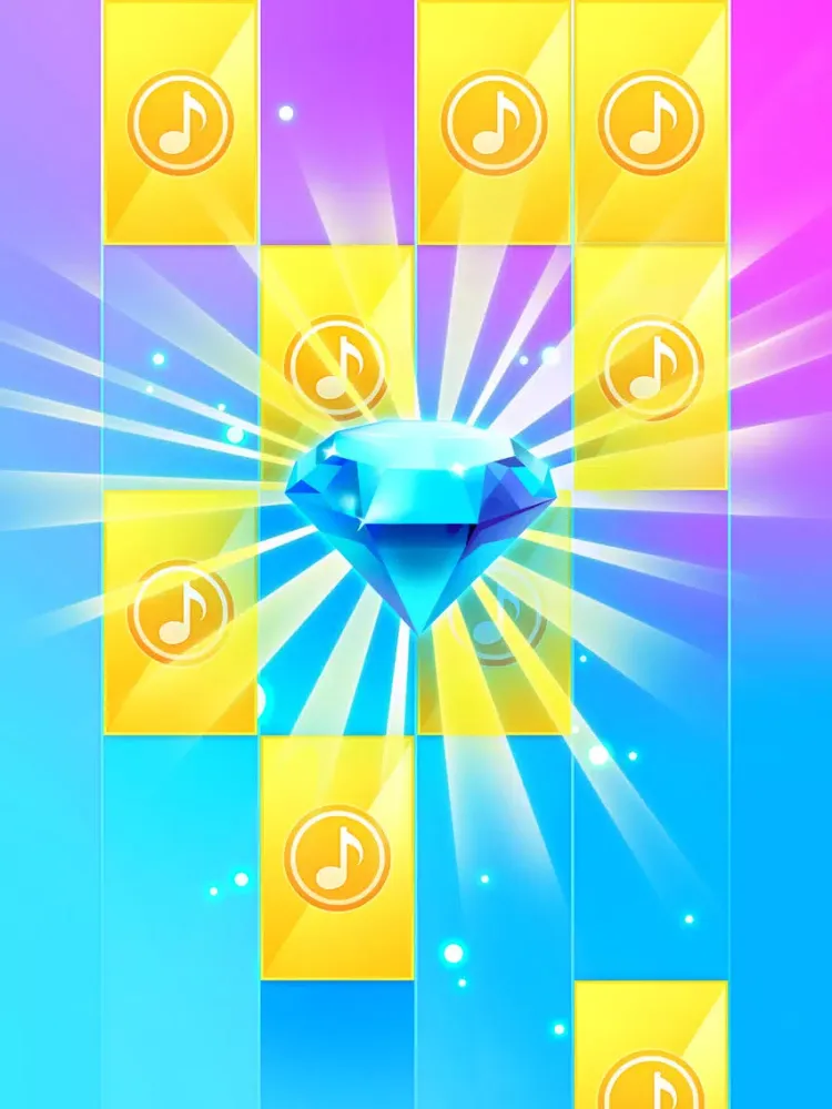 Capturas de pantalla de Piano White Go! iPad 