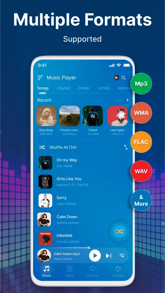 Capturas de pantalla de Music Player