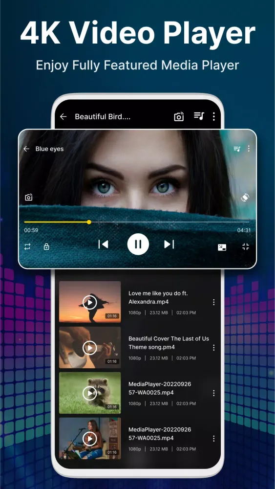 Capturas de pantalla de Music Player