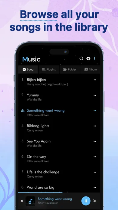 Скриншоты Music Player: Play Music