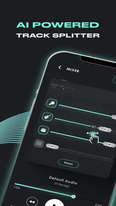 Screenshot di Music Remover: Audio Separator