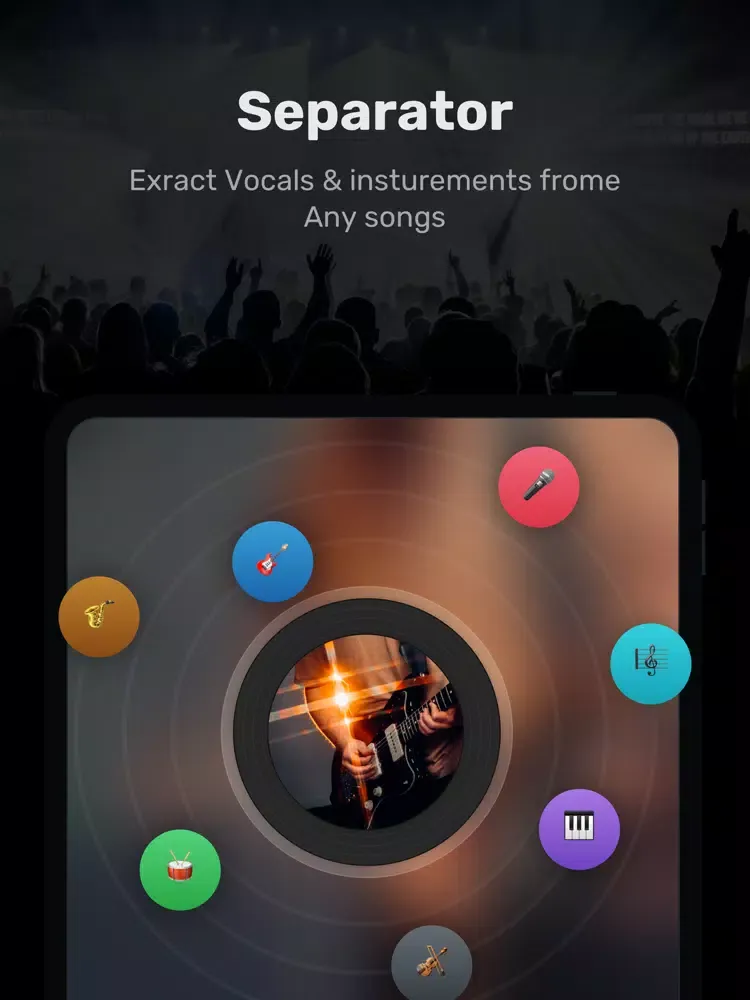 صور AI Vocal Isolator - Splitter iPad 