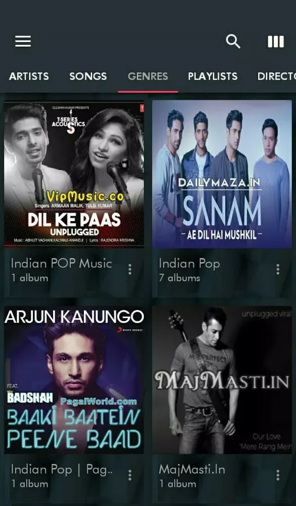 Ảnh chụp màn hình của My Music
