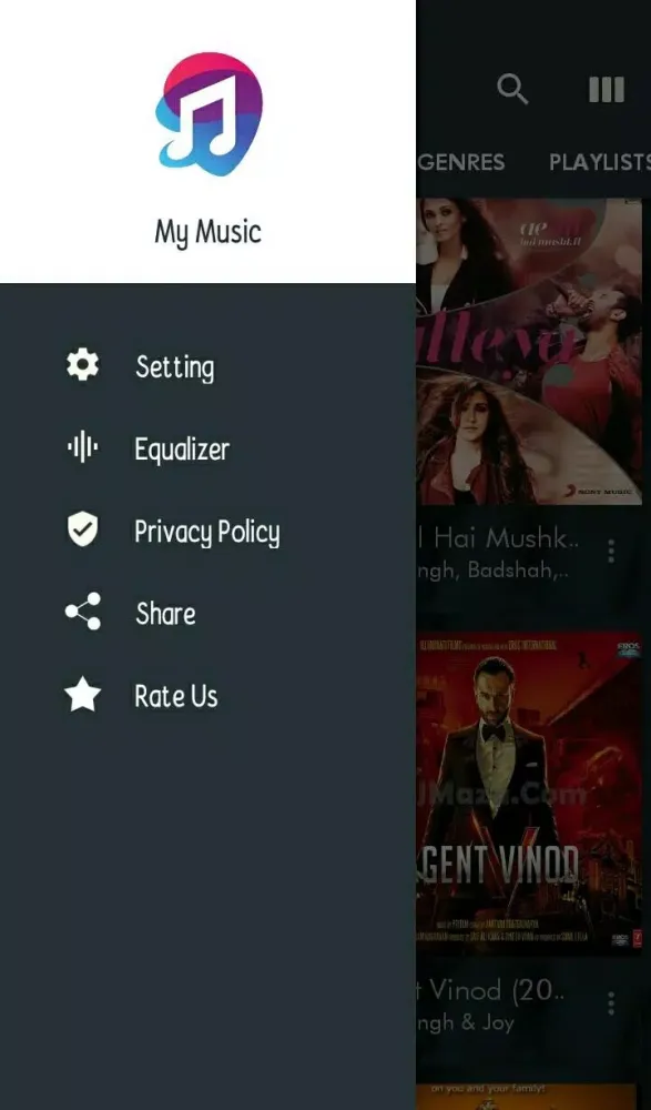 Ảnh chụp màn hình của My Music