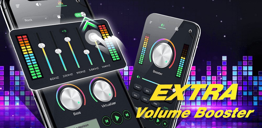 Extra Volume Booster Equalizer