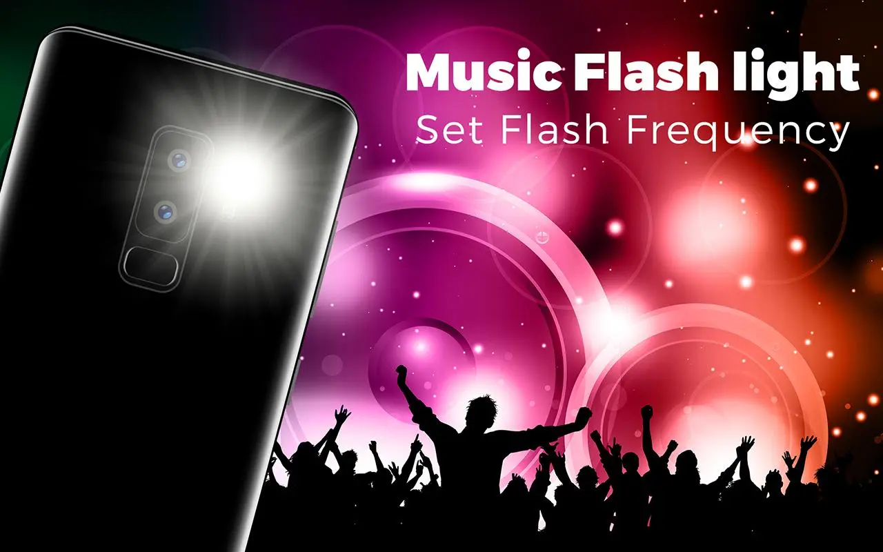 Скриншоты Music Flashlight