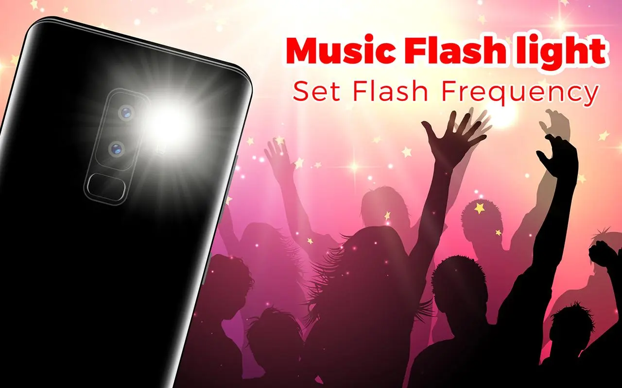 Скриншоты Music Flashlight