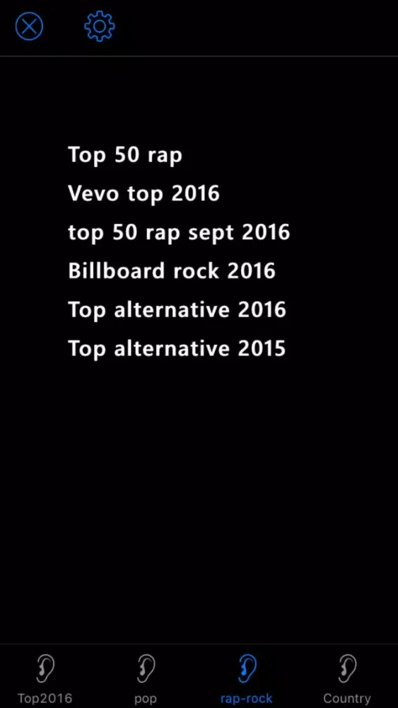 Zrzuty ekranu Top Music 2016- POP-ROCK-RAP-COUNTY-MUSIC.