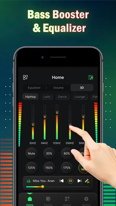 Zrzuty ekranu Volume Booster - EQ Amplifier