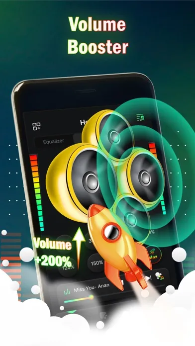 Zrzuty ekranu Volume Booster - EQ Amplifier