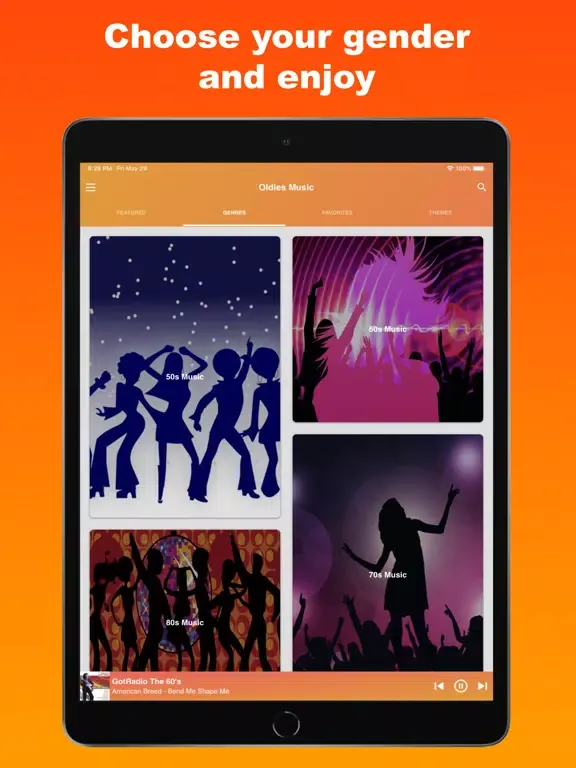60s 70s 80s 90s 00s Music iPad Screenshots