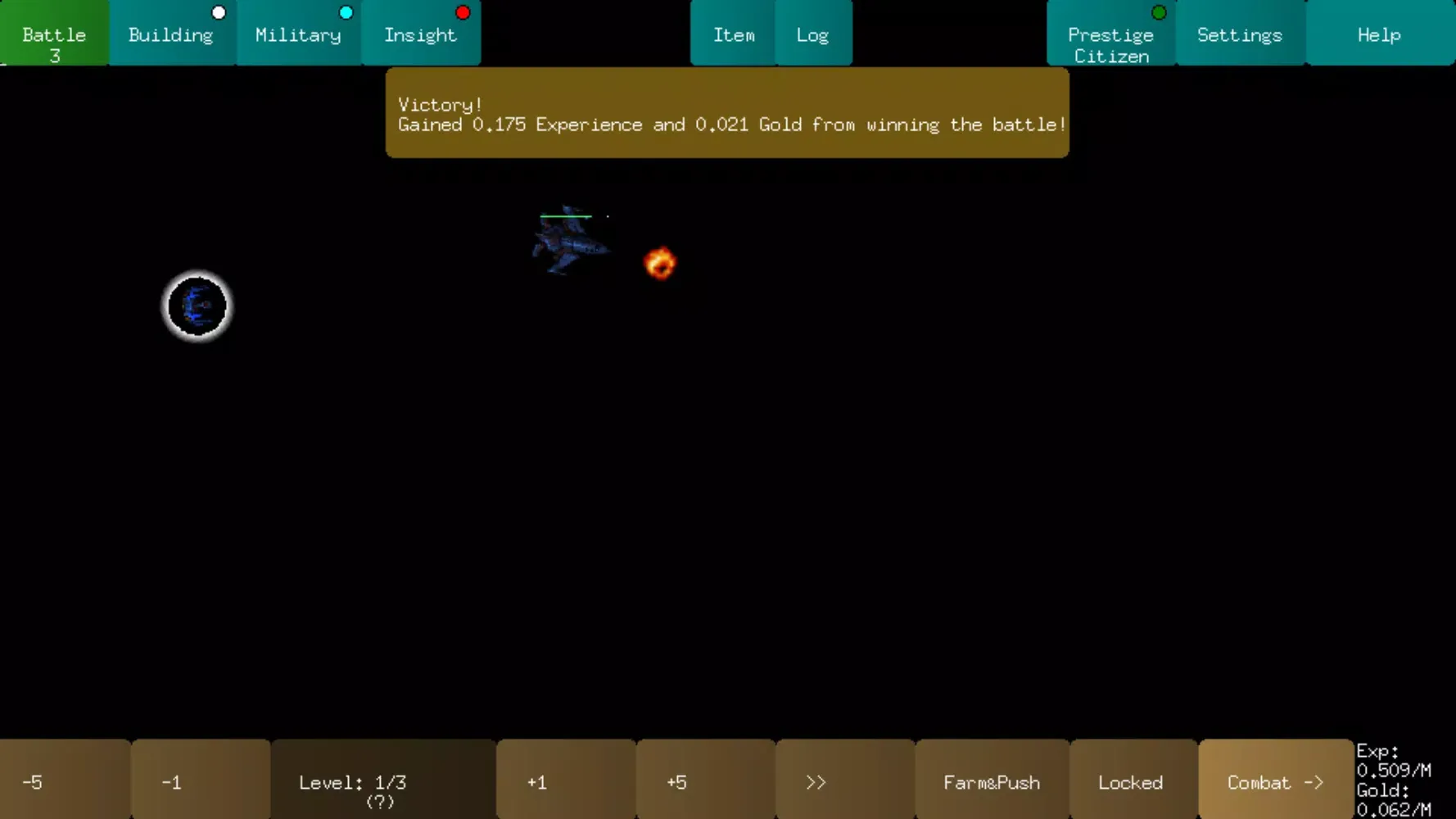 Idle Armada Demo スクリーンショット