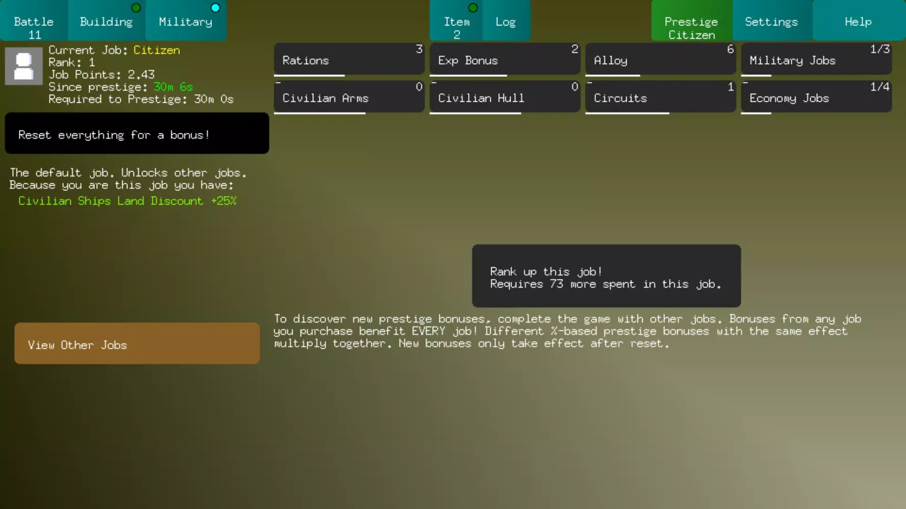 Idle Armada Demo スクリーンショット