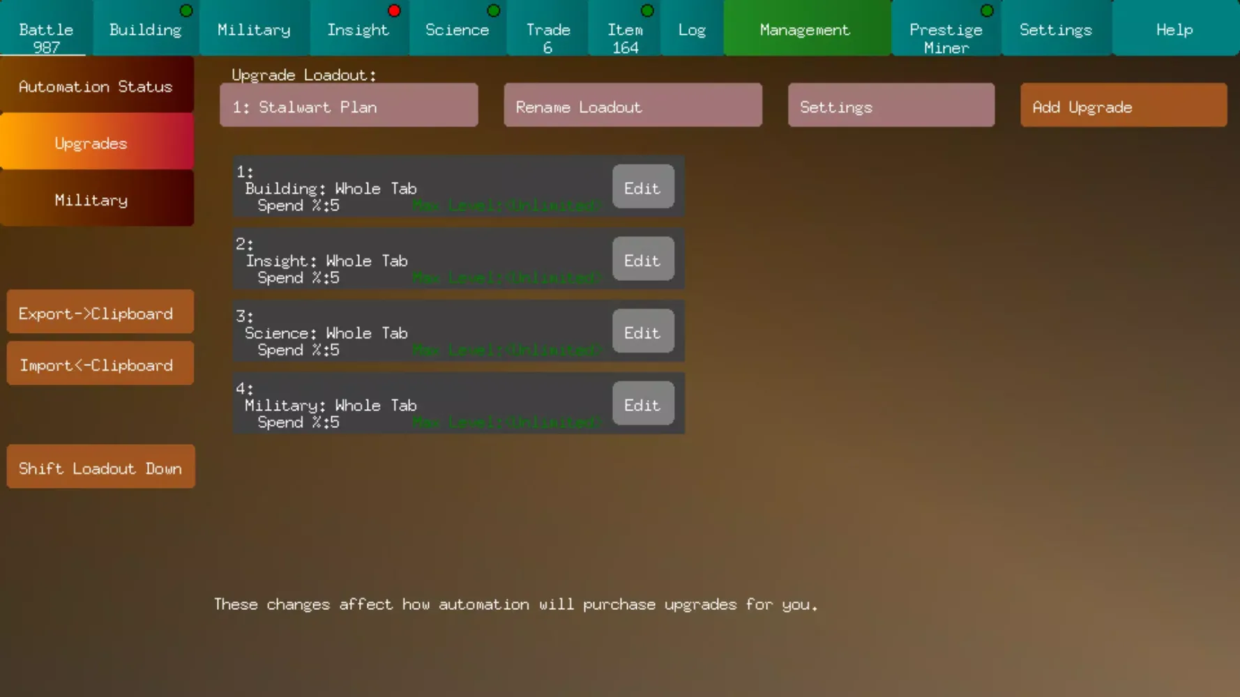 Idle Armada Demo スクリーンショット