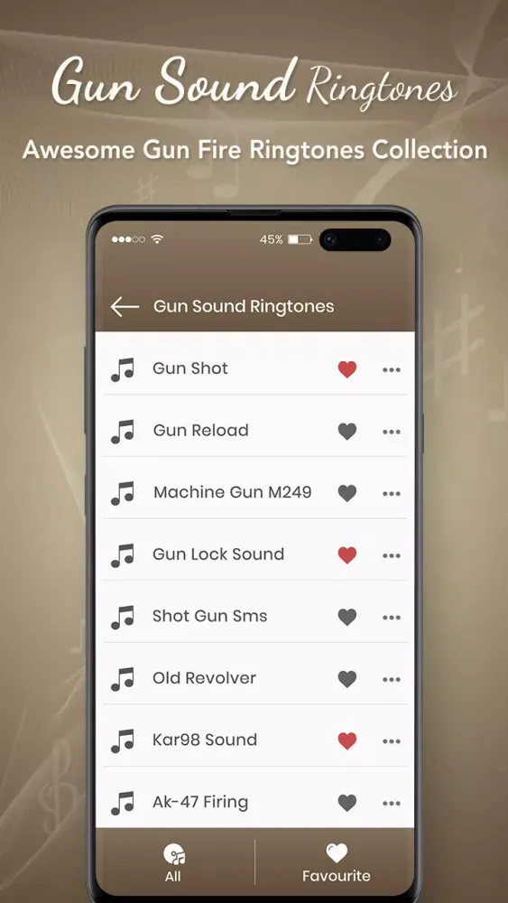 Gun Sound Ringtone Screenshots