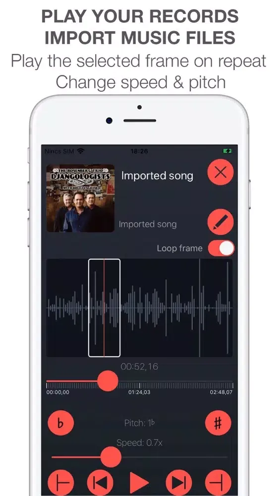 Capturas de pantalla de Musician Player