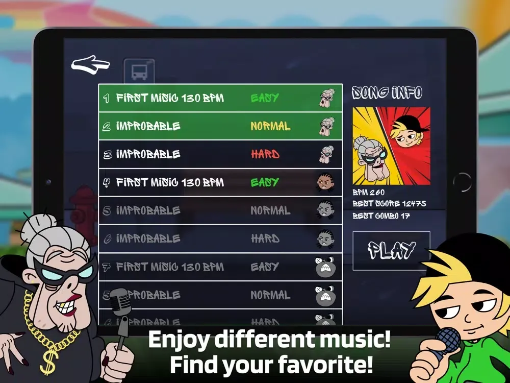 ภาพหน้าจอของ Friday Music Battle Ultimate iPad 