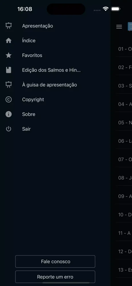 Salmos e Hinos Screenshots