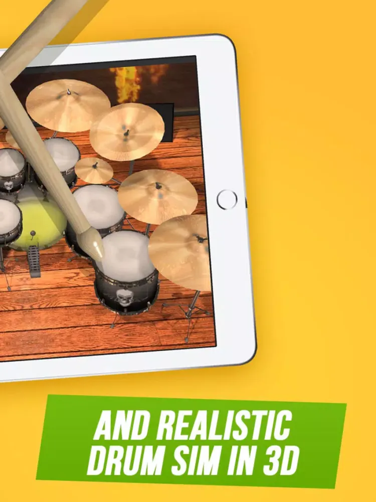 Zrzuty ekranu Drum Simulator 3D iPad 