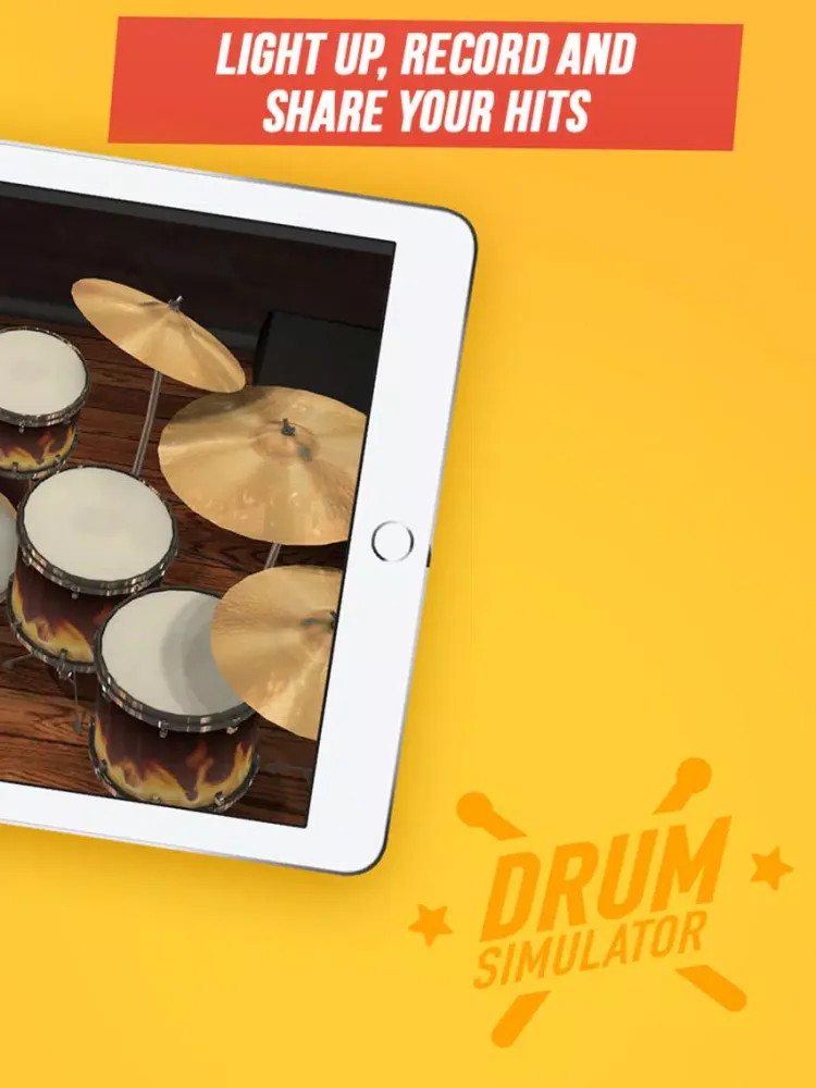 Zrzuty ekranu Drum Simulator 3D iPad 