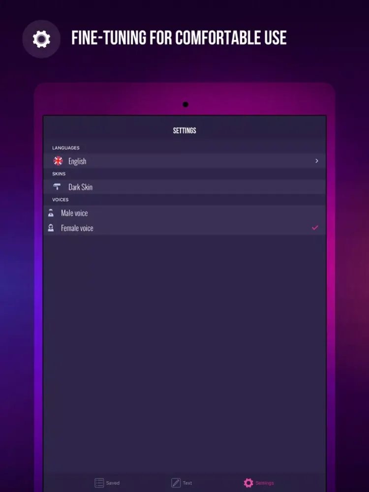 صور Speaker - Text To Speech iPad 