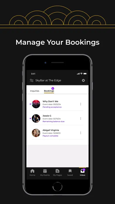MusicCred - Book, Look & More应用截图