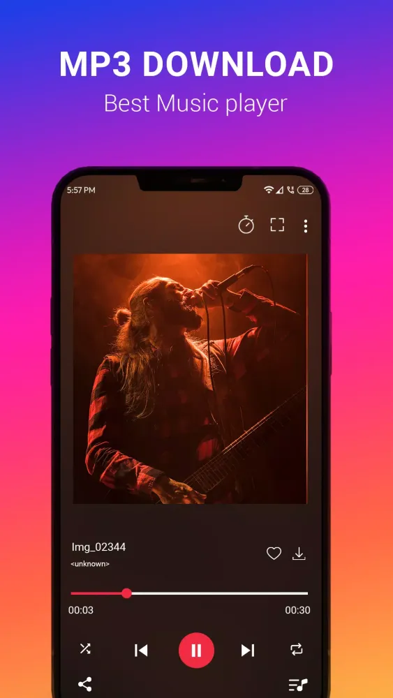 Tangkapan layar Mp3 downloader -Music download