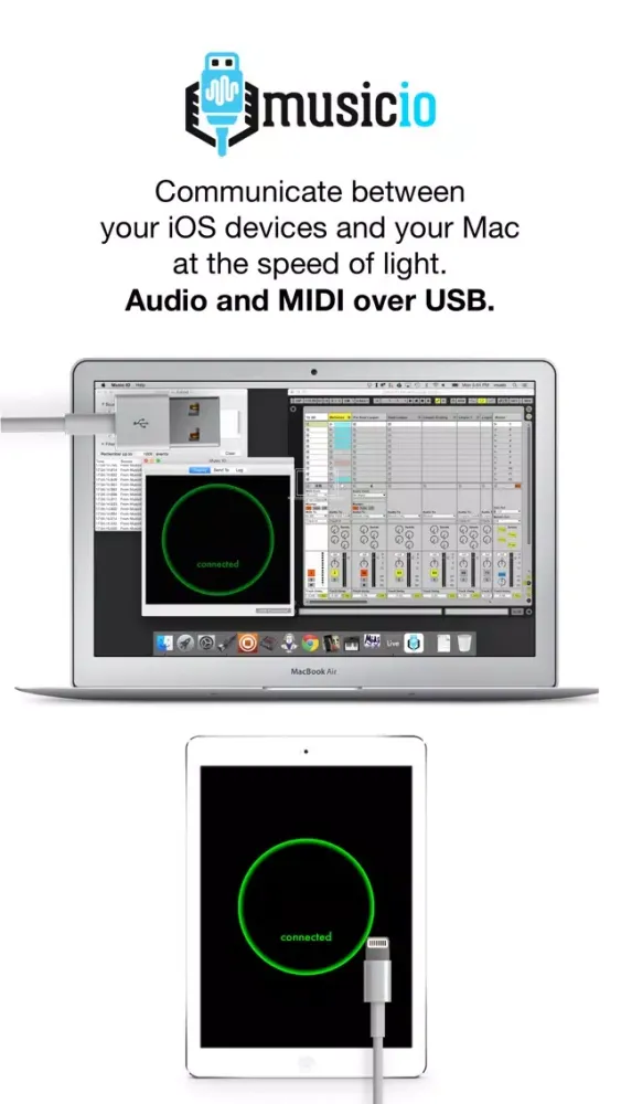 musicIO: MIDI over USB应用截图