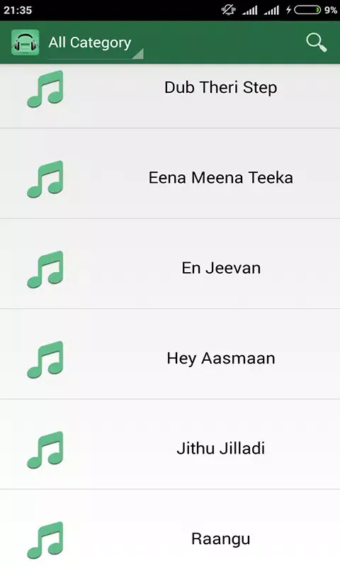 Captures d'écran de Theri Movie Songs