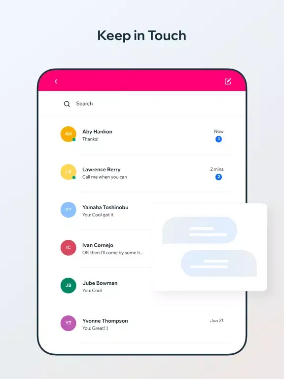 Think Pink Persona iPad  Ekran Görüntüleri