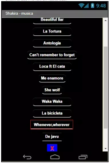 Shakira Songs應用截圖