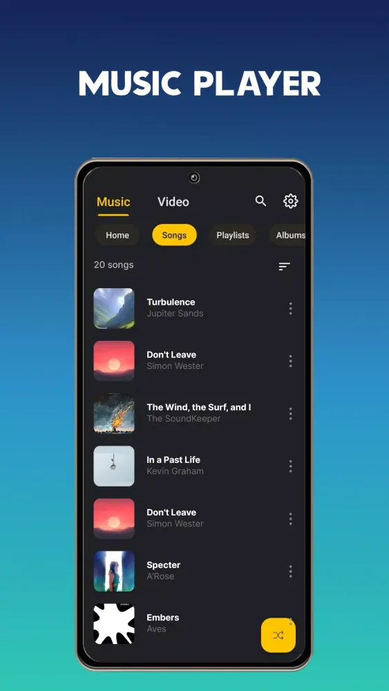 Screenshot di Music Player, Play MP3 Offline