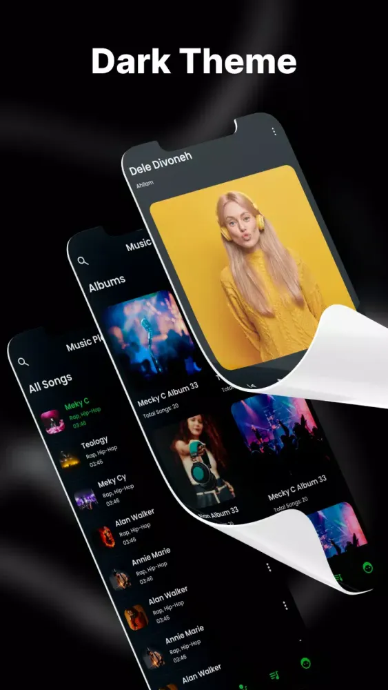 Ảnh chụp màn hình của Music Player