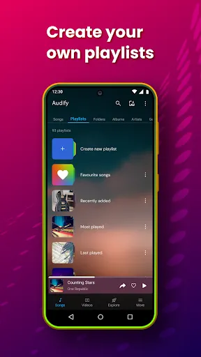 Screenshot di Music Player - Audify Player