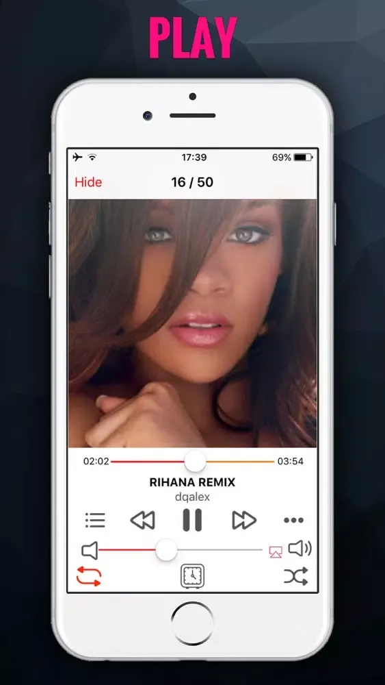 Ảnh chụp màn hình của iMusic BG - MP3 Songs Player & Fast Music Streamer