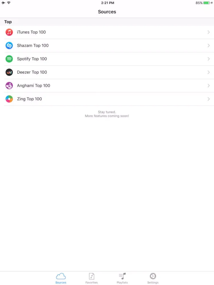 Music Play - Stream Player iPad  スクリーンショット